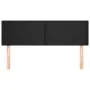 Headboards 2 units black synthetic leather 72x5x78/88 cm by vidaXL, Headboards and footboards - Ref: Foro24-345792, Price: 56...
