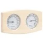 Higrotermógrafo y reloj de arena para sauna 2 en 1 madera pino de vidaXL, Accesorios de sauna - Ref: Foro24-51686, Precio: 34...