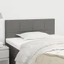 Kopfteil aus dunkelgrauem Stoff, 100 x 5 x 78/88 cm von vidaXL, Kopf- und Fußteile - Ref: Foro24-346033, Preis: 48,40 €, Raba...