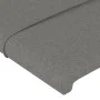 Kopfteil aus dunkelgrauem Stoff, 100 x 5 x 78/88 cm von vidaXL, Kopf- und Fußteile - Ref: Foro24-346033, Preis: 48,40 €, Raba...