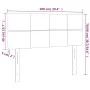 Kopfteil aus dunkelgrauem Stoff, 100 x 5 x 78/88 cm von vidaXL, Kopf- und Fußteile - Ref: Foro24-346033, Preis: 48,40 €, Raba...