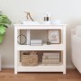 Konsolentisch aus massivem weißem Kiefernholz, 80 x 40 x 74 cm von vidaXL, Seitentische - Ref: Foro24-821670, Preis: 99,93 €,...