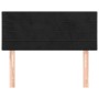 Kopfteil aus schwarzem Samt, 100 x 5 x 78/88 cm von vidaXL, Kopf- und Fußteile - Ref: Foro24-346140, Preis: 34,53 €, Rabatt: %