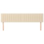 Kopfteile 2 Einheiten aus cremefarbenem Stoff 90x5x78/88 cm von vidaXL, Kopf- und Fußteile - Ref: Foro24-346275, Preis: 78,11...