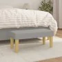 Light gray fabric bench 70x30x30 cm by vidaXL, Banks - Ref: Foro24-346624, Price: 37,09 €, Discount: %