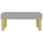 Light gray fabric bench 70x30x30 cm by vidaXL, Banks - Ref: Foro24-346624, Price: 37,09 €, Discount: %