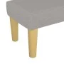 Light gray fabric bench 70x30x30 cm by vidaXL, Banks - Ref: Foro24-346624, Price: 37,09 €, Discount: %