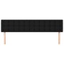 Headboards 2 units of black fabric 90x5x78/88 cm by vidaXL, Headboards and footboards - Ref: Foro24-346498, Price: 61,18 €, D...