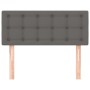 Kopfteil aus grauem Kunstleder, 80x5x78/88 cm von vidaXL, Kopf- und Fußteile - Ref: Foro24-346408, Preis: 45,33 €, Rabatt: %