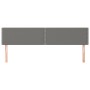 Headboards 2 units of dark gray fabric 80x5x78/88 cm by vidaXL, Headboards and footboards - Ref: Foro24-345945, Price: 51,16 ...