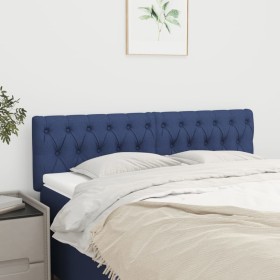 Kopfteile 2 Einheiten aus blauem Stoff 80x7x78/88 cm von vidaXL, Kopf- und Fußteile - Ref: Foro24-346360, Preis: 75,17 €, Rab...