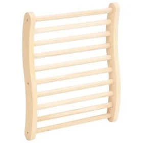 Sauna-Rückenlehne aus massivem Kiefernholz in S-Form von vidaXL, Saunazubehör - Ref: Foro24-51691, Preis: 45,67 €, Rabatt: %
