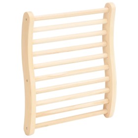 Solid pine wood sauna bench in an S shape by vidaXL, sauna accessories - Ref: Foro24-51691, Price: 41,75 €, Discount: %