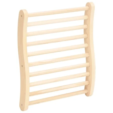 Sauna-Rückenlehne aus massivem Kiefernholz in S-Form von vidaXL, Saunazubehör - Ref: Foro24-51691, Preis: 45,67 €, Rabatt: %
