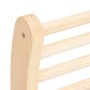 Sauna-Rückenlehne aus massivem Kiefernholz in S-Form von vidaXL, Saunazubehör - Ref: Foro24-51691, Preis: 41,75 €, Rabatt: %