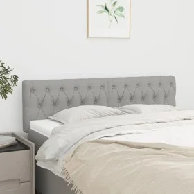 Headboards 2 units of light gray fabric 80x7x78/88 cm by vidaXL, Headboards and footboards - Ref: Foro24-346354, Price: 70,75...