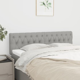 Kopfteile 2 Einheiten aus hellgrauem Stoff 80x7x78/88 cm von vidaXL, Kopf- und Fußteile - Ref: Foro24-346354, Preis: 73,39 €,...