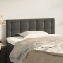 Dunkelgraues Samtkopfteil 100x5x78/88 cm von vidaXL, Kopf- und Fußteile - Ref: Foro24-346451, Preis: 38,94 €, Rabatt: %