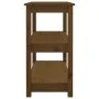 Honey brown solid pine wood console table 80x40x74 cm by vidaXL, Side tables - Ref: Foro24-821672, Price: 91,28 €, Discount: %
