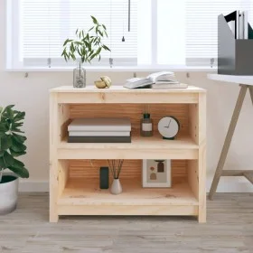 Solid pine wood shelf 80x35x68 cm by vidaXL, Bookcases and shelves - Ref: Foro24-821674, Price: 73,11 €, Discount: %