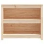 Solid pine wood shelf 80x35x68 cm by vidaXL, Bookcases and shelves - Ref: Foro24-821674, Price: 74,54 €, Discount: %
