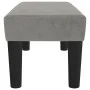 Banco de terciopelo gris claro 70x30x30 cm de vidaXL, Bancos - Ref: Foro24-346638, Precio: 38,53 €, Descuento: %