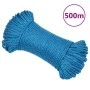 Cuerda de trabajo polipropileno azul 3 mm 500 m de vidaXL, Sogas y cuerdas metálicas - Ref: Foro24-152961, Precio: 32,73 €, D...