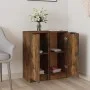 Sideboards 2 Stück Räuchereiche Sperrholz 30x30x70 cm von vidaXL, Sideboards - Ref: Foro24-817007, Preis: 62,91 €, Rabatt: %