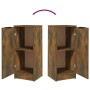 Display cabinets 2 units plywood smoked oak 30x30x70 cm by vidaXL, Sideboards - Ref: Foro24-817007, Price: 63,74 €, Discount: %