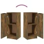 Sideboards 2 Stück Räuchereiche Sperrholz 30x30x70 cm von vidaXL, Sideboards - Ref: Foro24-817007, Preis: 62,91 €, Rabatt: %