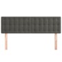 Kopfteile 2 Einheiten dunkelgrauer Samt 72x5x78/88 cm von vidaXL, Kopf- und Fußteile - Ref: Foro24-346471, Preis: 65,24 €, Ra...