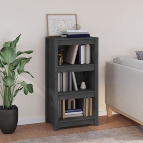 Regal aus massivem grauem Kiefernholz, 50 x 35 x 97 cm von vidaXL, Bücherregale und Regale - Ref: Foro24-821706, Preis: 79,73...
