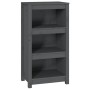 Regal aus massivem grauem Kiefernholz, 50 x 35 x 97 cm von vidaXL, Bücherregale und Regale - Ref: Foro24-821706, Preis: 79,73...