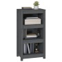 Regal aus massivem grauem Kiefernholz, 50 x 35 x 97 cm von vidaXL, Bücherregale und Regale - Ref: Foro24-821706, Preis: 79,73...