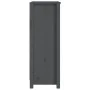 Solid gray pine wood shelf 50x35x97 cm by vidaXL, Bookcases and shelves - Ref: Foro24-821706, Price: 78,80 €, Discount: %