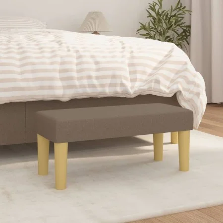 Taupe gray fabric bench 70x30x30 cm by vidaXL, Banks - Ref: Foro24-346628, Price: 39,98 €, Discount: %