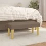 Taupe gray fabric bench 70x30x30 cm by vidaXL, Banks - Ref: Foro24-346628, Price: 39,98 €, Discount: %