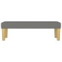Banco de tela gris oscuro 100x30x30 cm de vidaXL, Bancos - Ref: Foro24-346653, Precio: 46,95 €, Descuento: %