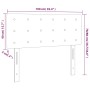 Kopfteil aus dunkelgrauem Stoff, 100 x 5 x 78/88 cm von vidaXL, Kopf- und Fußteile - Ref: Foro24-346437, Preis: 42,20 €, Raba...