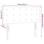 Kopfteil aus dunkelgrauem Stoff, 100 x 5 x 78/88 cm von vidaXL, Kopf- und Fußteile - Ref: Foro24-346437, Preis: 41,44 €, Raba...