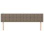 Kopfteile 2 Einheiten aus taupegrauem Stoff 90x5x78/88 cm von vidaXL, Kopf- und Fußteile - Ref: Foro24-346500, Preis: 82,92 €...