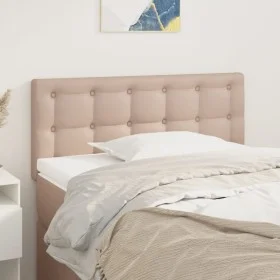 Kopfteil aus Cappuccino-Kunstleder, 100 x 5 x 78/88 cm von vidaXL, Kopf- und Fußteile - Ref: Foro24-346449, Preis: 50,67 €, R...