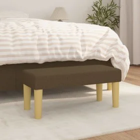 Brown fabric bench 70x30x30 cm by vidaXL, Banks - Ref: Foro24-346627, Price: 46,73 €, Discount: %