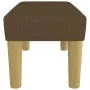 Brown fabric bench 70x30x30 cm by vidaXL, Banks - Ref: Foro24-346627, Price: 46,71 €, Discount: %