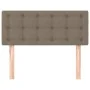 Kopfteil aus taupegrauem Stoff, 100 x 5 x 78/88 cm von vidaXL, Kopf- und Fußteile - Ref: Foro24-346440, Preis: 41,26 €, Rabat...