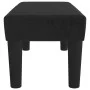Banco de terciopelo negro 70x30x30 cm de vidaXL, Bancos - Ref: Foro24-346640, Precio: 45,30 €, Descuento: %