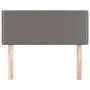 Cabecero de cuero sintético gris 90x5x78/88 cm de vidaXL, Cabeceros y pies de cama - Ref: Foro24-345896, Precio: 29,98 €, Des...