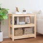Solid pine wood console table 80x40x74 cm by vidaXL, Side tables - Ref: Foro24-821669, Price: 66,24 €, Discount: %