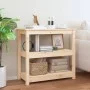Solid pine wood console table 80x40x74 cm by vidaXL, Side tables - Ref: Foro24-821669, Price: 67,24 €, Discount: %