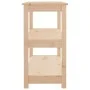 Solid pine wood console table 80x40x74 cm by vidaXL, Side tables - Ref: Foro24-821669, Price: 67,24 €, Discount: %